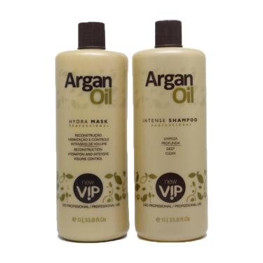 Imagem de Escova Progressiva Definitiva Argan Oil 2X1000Ml New Vip