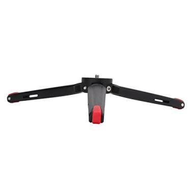 Imagem de Mini tripé de mesa, tripé de mesa em liga de alumínio Tratamento de anodização Altura ajustável fácil de transportar para a câmera