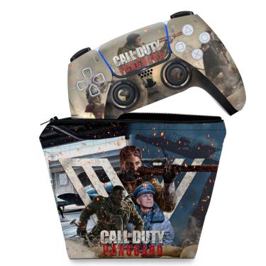 Capa Case e Skin Compatível PS5 Controle - Call Of Duty Modern