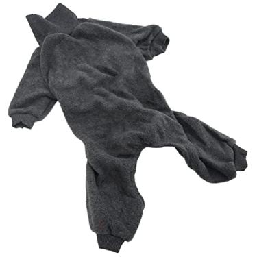 Imagem de Roupas de inverno para cães, roupas felpudas para cães de pescoço alto e elásticas macias para gatos para cães(L)