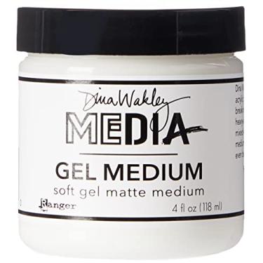 Imagem de Dina Wakley Media Gel Medium 4oz Jar -Matte Finish -MDM41740