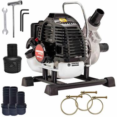 Imagem de Motobomba Centrífuga Kawashima À Gasolina KWP15H6 62cc 2 Tempos Para Irrigação Com Diâmetro de Saída de 25mm