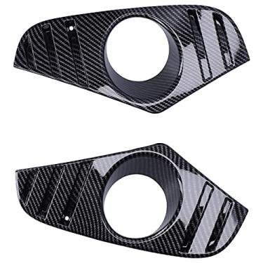 Imagem de Decoração tampa do farol de nevoeiro dianteiro, substituição pasta do farol de nevoeiro para 2019-2021 para automóveis