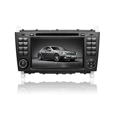Imagem de GOWE 2 Din Car DVD Player 7" Navegação GPS para Benz C Class W203 2004-2007 com Bluetooth/rádio/RDS/iPod/ATV/Canbus/SWC