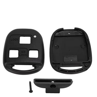 Imagem de Capa de chave remota, capa de chaveiro de plástico anti-riscos lâmina sem cortes à prova de poeira para carro