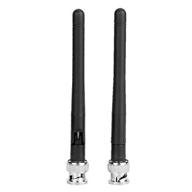 Imagem de Antena GPS, 2 peças, antena UHF, 2 peças, antena UHF com conector BNC para receptor Sennheiser EW100 EW300 EW500 G3 antena HM por automóvel Sennheiser Ew 100