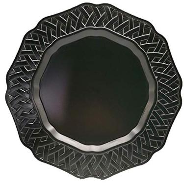 Imagem de Sousplat Tóquio Rafimex Marrom Escuro