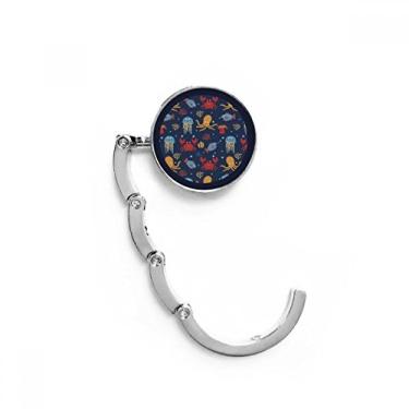 Imagem de Gancho de mesa de caranguejo Deep Sea Cuttlefish Extensão de fecho decorativo dobrável