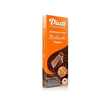 Imagem de Chocolate Diet Recheado Paçoca Trufado 25g