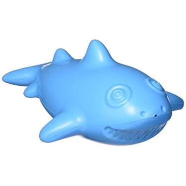 Imagem de All For Paws 8018 Brinquedo Borracha Shark Tubarão para Cachorro, Azul, 16 x 10 x 6cm
