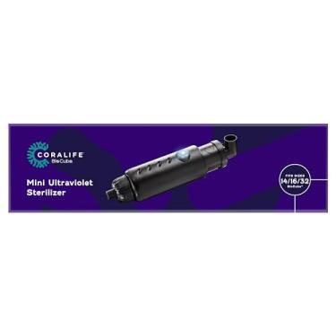 Imagem de Coralife Aquarium Fish Tank Marine Salt Water Turbo-Twist UV Esterilizador, Mini, para BioCubes