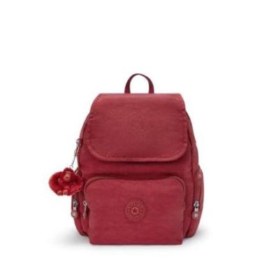 Imagem de Mochila Kipling City Zip S Funky Red-Feminino