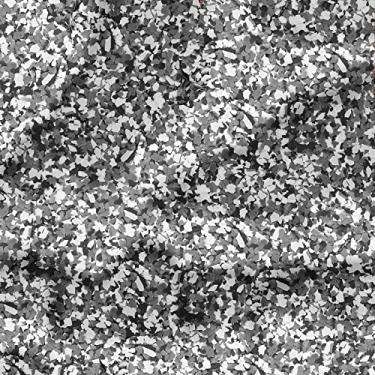 Imagem de Fabbay 18 kg / 18 kg mistura de lascas coloridas decorativas revestimentos de piso de concreto flocos de tinta para piso de garagem paredes interiores e exteriores pisos, preto, branco, cinza