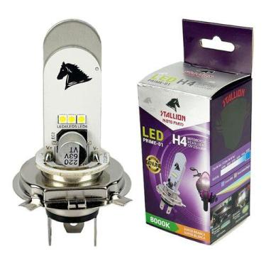 Imagem de Lampada Farol Led Moto Efeito Xenon 8000k Cg Titan 150 E 160 - Stallio