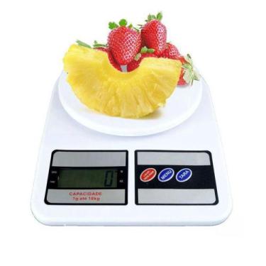 Imagem de Balança Digital De Precisão Cozinha 10kg Nutrição E Dieta - Planeta