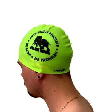 Imagem de Touca de natação Akva, Amarelo