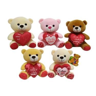 Imagem de Pelucia Urso 18cm Fe7417 Sortidos A Unidade - Fizzy Roys