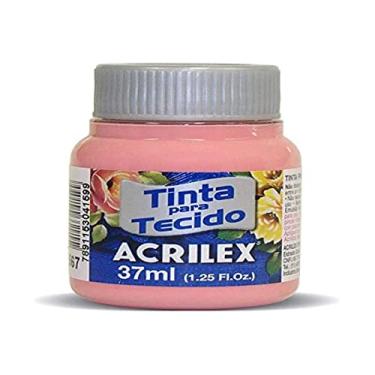 Imagem de Tinta Para Tecido Fosca, Acrilex, Rosa Chá, 37 ml