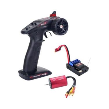 Imagem de Conjunto De Transmissor De Carro RC 2.4G À Prova d'Água Com Receptor E