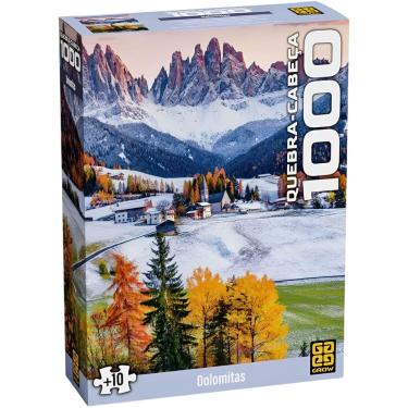 Imagem de Quebra Cabeça Puzzle 1000 Peças Dolomitas Grow