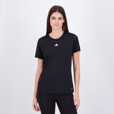 Imagem de Camiseta Adidas Own the Run Basic Preta Feminina, M