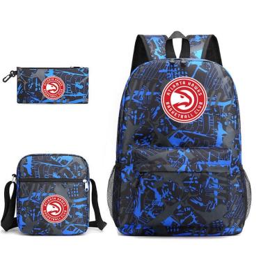 Imagem de Conjunto de mochilas Atlantr Basketball School de 3 peças para crianças
