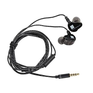Imagem de Generic Fones de Ouvido para Graves Com Fio de Com Forte Desempenho à Prova D'água para Tempo Chuvoso ou Exercícios, Microfone de Silicone, Compatível Com Smartphones MP3, Tablets, Comprimento de