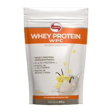 Imagem de Whey protein wpc pouch 900g baunilha - VITAFOR