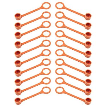 Imagem de Tampas de borracha para supressão de cozinha, sistema de exaustor de ventilação A, adequado para piranha industrial de gordura, kit de 20 tampas de reposição