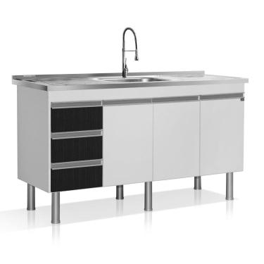 Imagem de Gabinete de cozinha Salvador para pia de 1,44 m