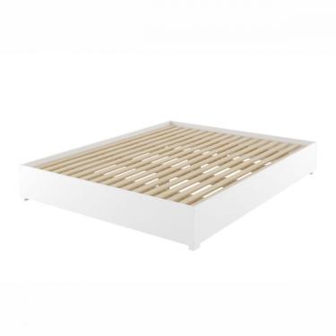 Imagem de Base Cama Box Queen Imperatriz Com Pés Branco Viero Branco