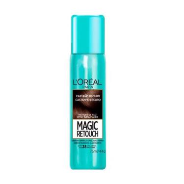 Imagem de Spray Magic Retouch L'Oreral Castanho Escuro 75ml - L'Oréal Paris