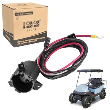 Imagem de Carregador de Carrinho de Golfe 10L0L DC Receptáculo para Carros Elétricos Club Precedent 2004-up, OEM # 103375501
