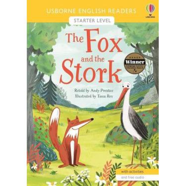 Imagem de The Fox And The Stork - Usborne English Readers - Level Starter - Book