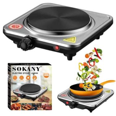 Imagem de Fogão Elétrico Portátil Indução 1 Boca 1000w 400c Potente - bbless