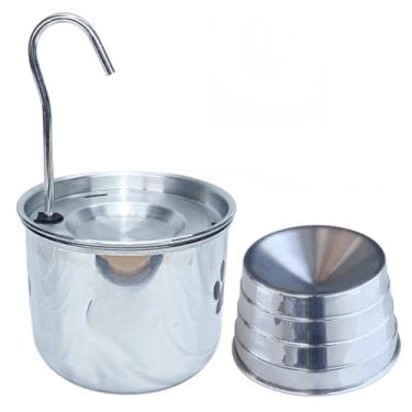 Imagem de Bebedouro P/Gato + Comedouro Ergonômico