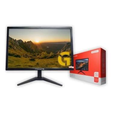 Imagem de Monitor Gamer 19 Polegadas Tomate Full HD HDMI VGA USB LED Preto Bivol