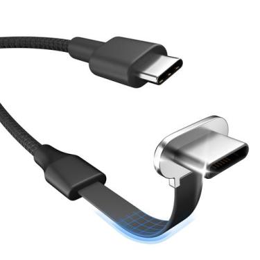 Imagem de Cabo de carregador USB C de 60 W 1,8 m de carregamento tipo C para iPh