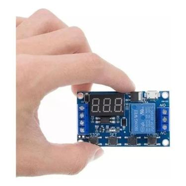 Imagem de Relê Temporizador 6-30V 0.1S-999Min C Display