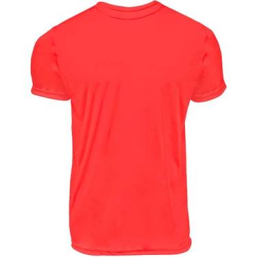 Imagem de Camisa manga curta gola redonda Dryfit UV Plus Size - Garage 311, Verm