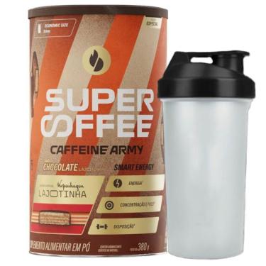 Imagem de SuperCoffee Lajotinha 380g Coqueteleira - Caffeine Army-Unissex