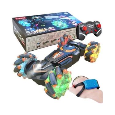 Imagem de Carro De Acrobacias 4WD RC 24G Com Controle Remoto Sem Fio, Brinquedo 