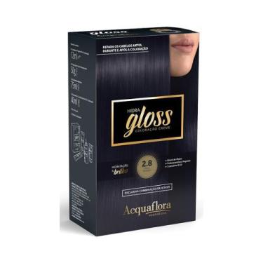 Imagem de Coloração Acquaflora Hidra Gloss 2.8 Preto Azulado