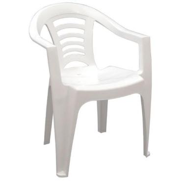 Imagem de Cadeira Sepetiba Em Polipropileno Branco Tramontina