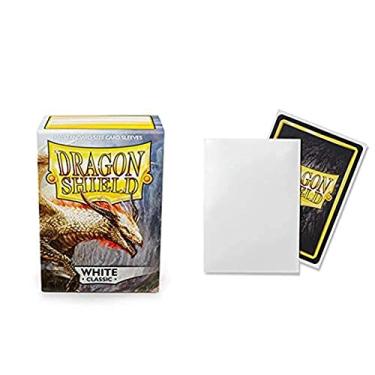 Imagem de Dragon Shield Classic White Standard Size 100 ct Card Sleeves Individual Pack