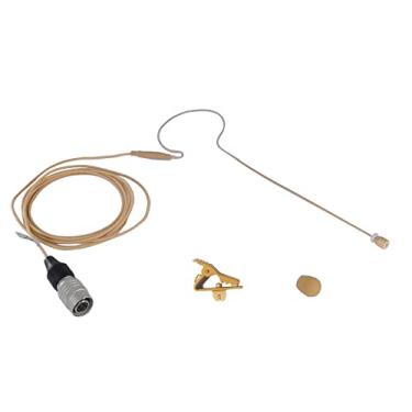 Imagem de Av-jefe Vl630-h4p microfone de fone de ouvido bronze com hiroshi 4 pinos para sistema de microfone sem fio Audio Technica