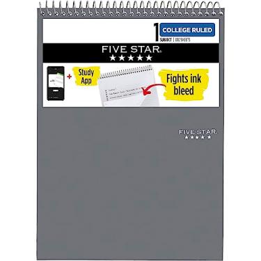 Imagem de Caixa de com 25 - Mead Five Star Wirebound 1 matéria bloco de notas, Wirebound,1-sub.,Cllge Rld,100 Sh,8-1/2, Asst.