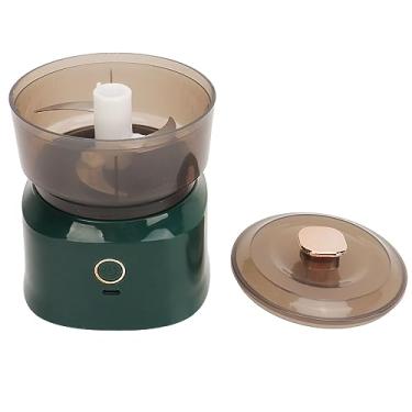 Imagem de Pwshymi Mini Processador Elétrico Versátil e Recarregável por USB para Alimentos de Bebê, Alho, Pimenta, Cebola, Carne - 350 ml, 330g, Aço Inoxidável