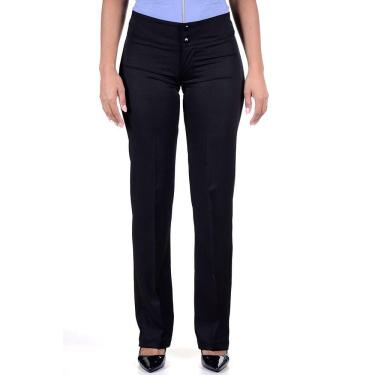 Imagem de Calça Social Feminina para Uniformes de Two Way - Preta