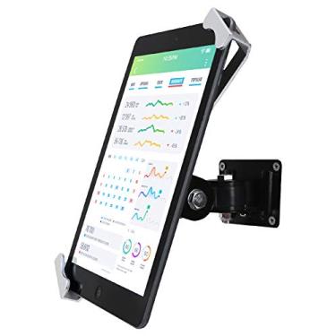 Imagem de WeSTRUGGLE Suporte de parede para tablet com trava antifurto, design rotativo, vários ângulos, suporte para a maioria de 8 a 10,4 polegadas e para iPad de 7,9 polegadas, 8,3 polegadas, 9,7 polegadas,